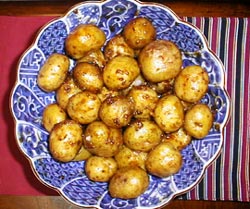 ジャガイモの味噌っころばし
